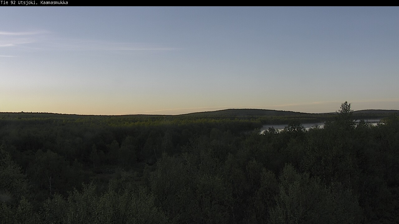Weather Camera Image Väg 92 Utsjoki, Kaamasmukka, Utsjoki, Lappi