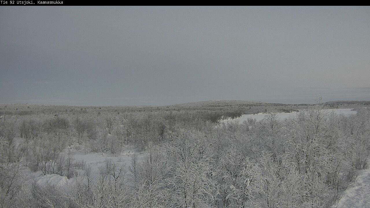 Weather Camera Image Väg 92 Utsjoki, Kaamasmukka, Utsjoki, Lappi