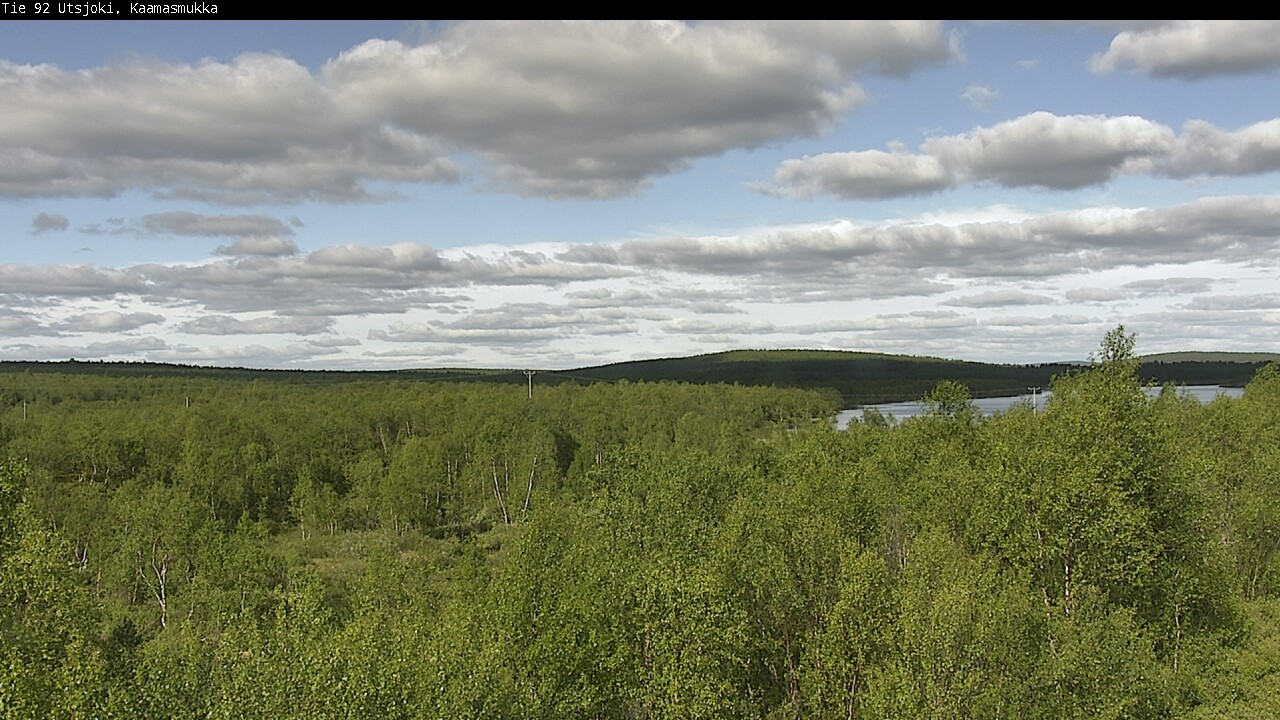 Weather Camera Image Väg 92 Utsjoki, Kaamasmukka, Utsjoki, Lappi