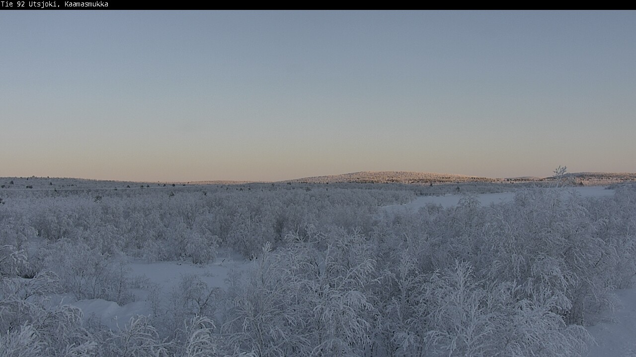 Kelikamerat Kuva Tie 92 Utsjoki, Kaamasmukka, Utsjoki, Lappi