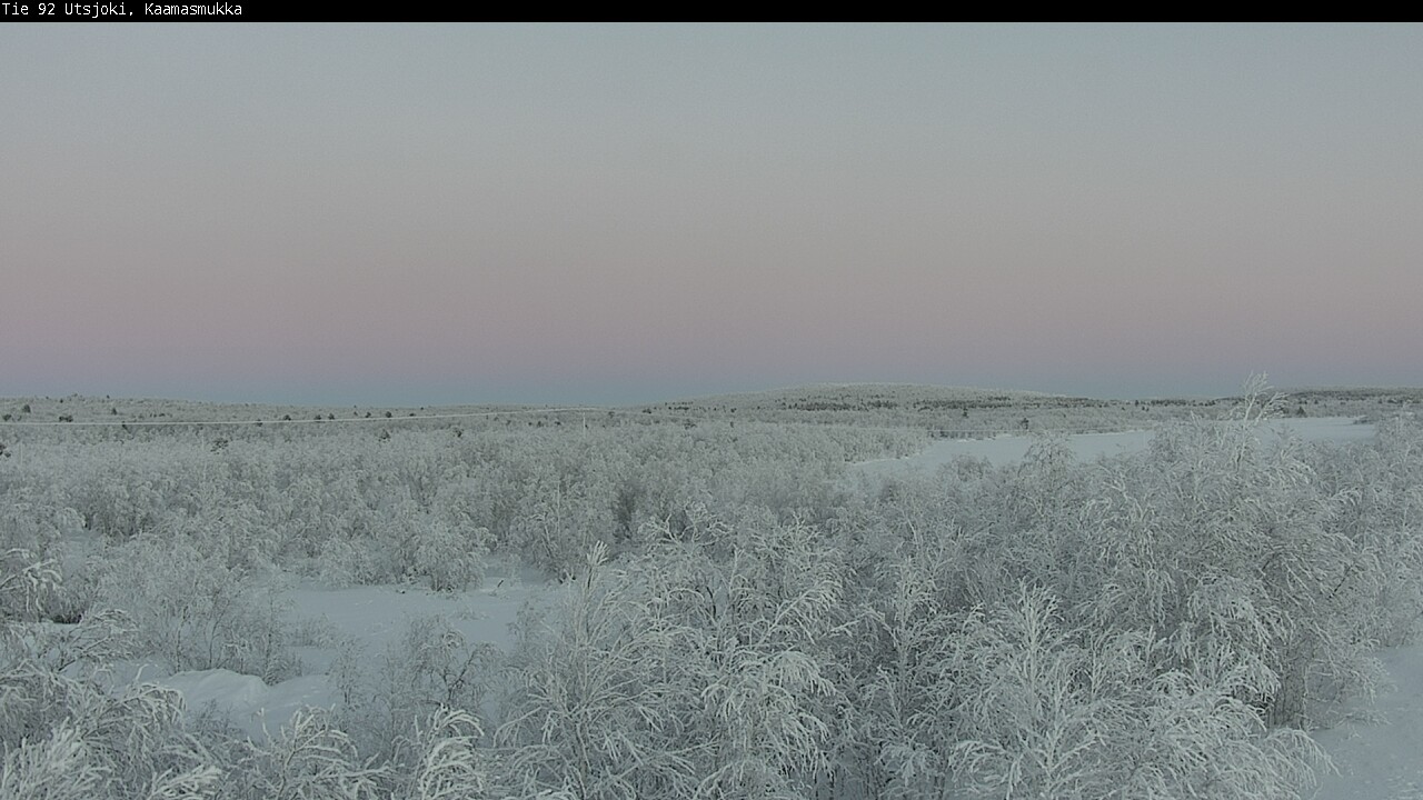 Kelikamerat Kuva Tie 92 Utsjoki, Kaamasmukka, Utsjoki, Lappi