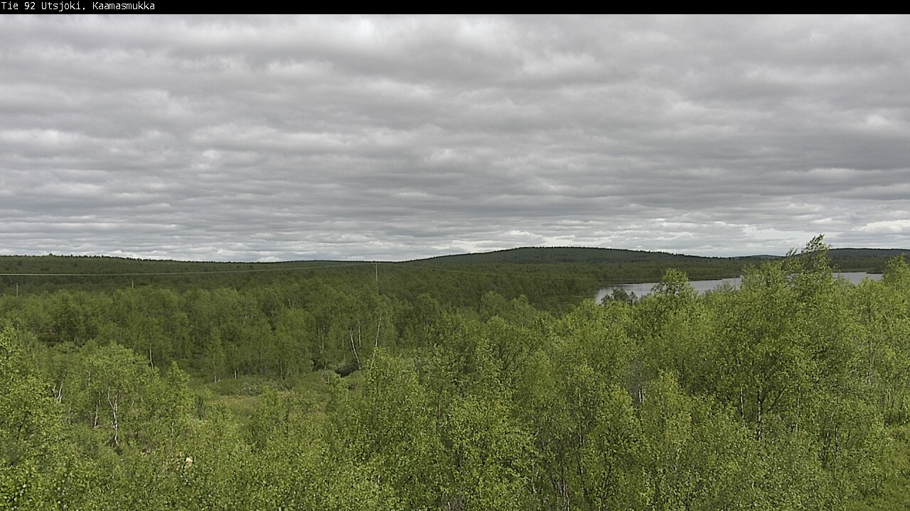 Weather Camera Image Väg 92 Utsjoki, Kaamasmukka, Utsjoki, Lappi