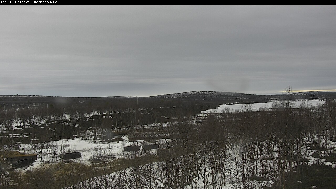 Weather Camera Image Väg 92 Utsjoki, Kaamasmukka, Utsjoki, Lappi