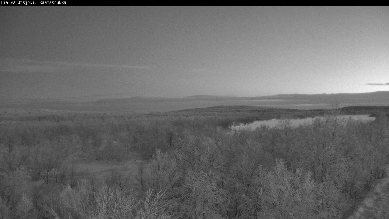 Weather Camera Image Road 92 Utsjoki, Kaamasmukka, Utsjoki, Lappi