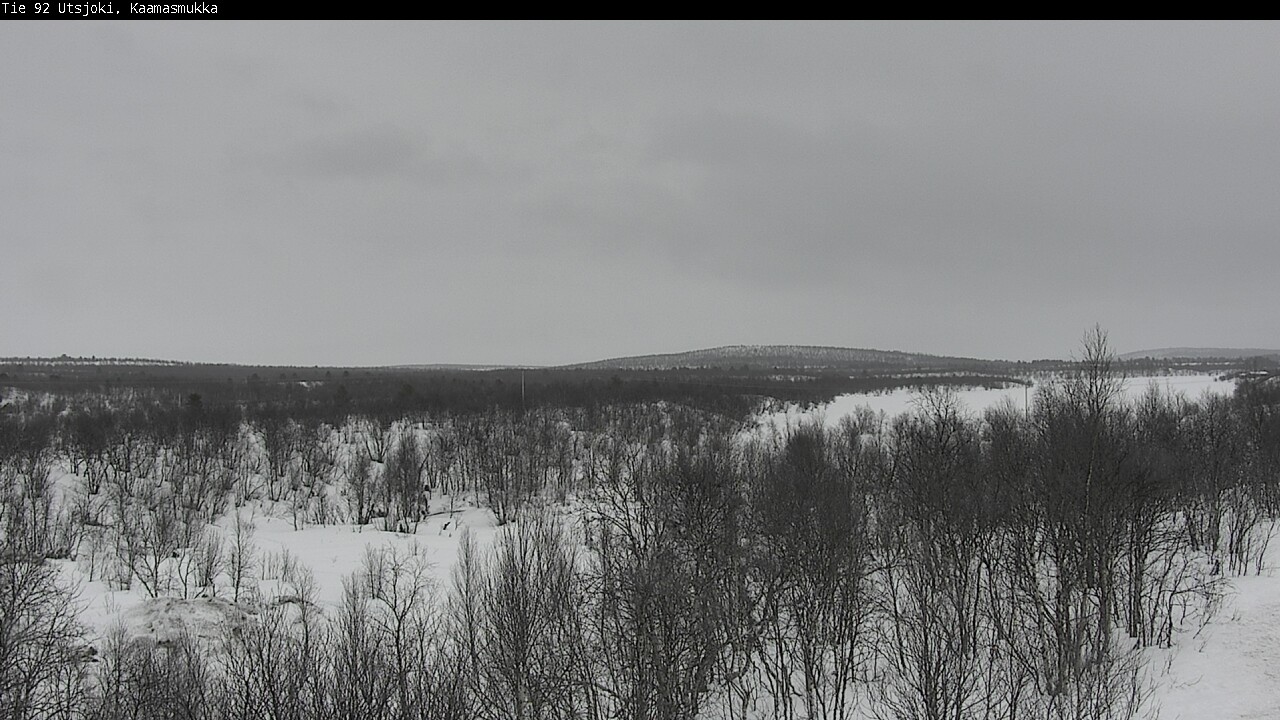 Kelikamerat Kuva Tie 92 Utsjoki, Kaamasmukka, Utsjoki, Lappi