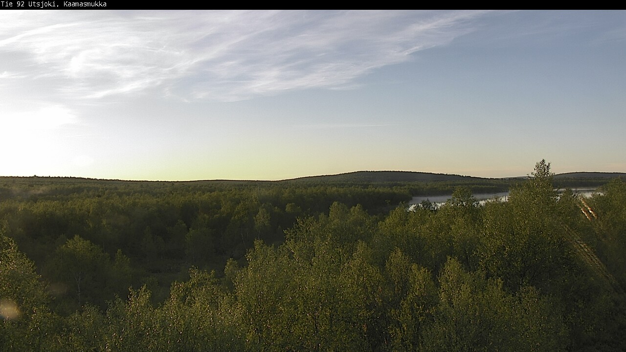 Weather Camera Image Väg 92 Utsjoki, Kaamasmukka, Utsjoki, Lappi