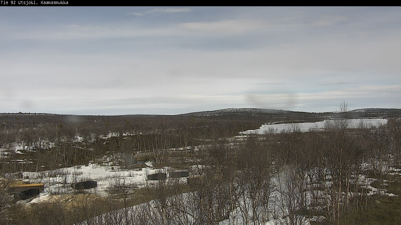 Weather Camera Image Väg 92 Utsjoki, Kaamasmukka, Utsjoki, Lappi
