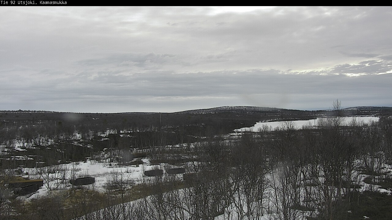 Weather Camera Image Väg 92 Utsjoki, Kaamasmukka, Utsjoki, Lappi