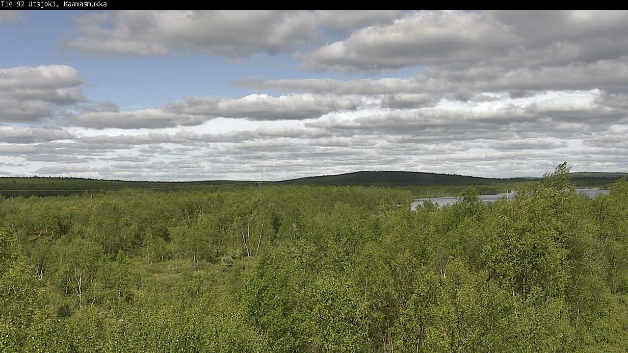Weather Camera Image Väg 92 Utsjoki, Kaamasmukka, Utsjoki, Lappi