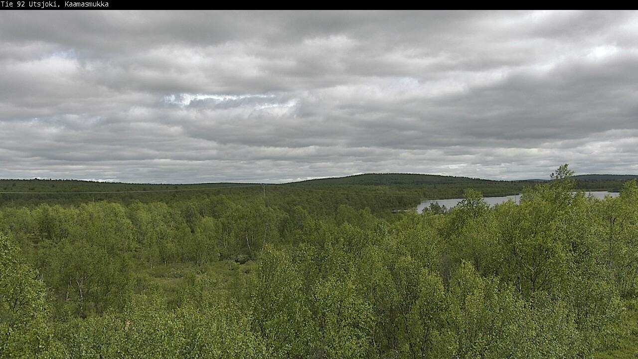 Weather Camera Image Väg 92 Utsjoki, Kaamasmukka, Utsjoki, Lappi