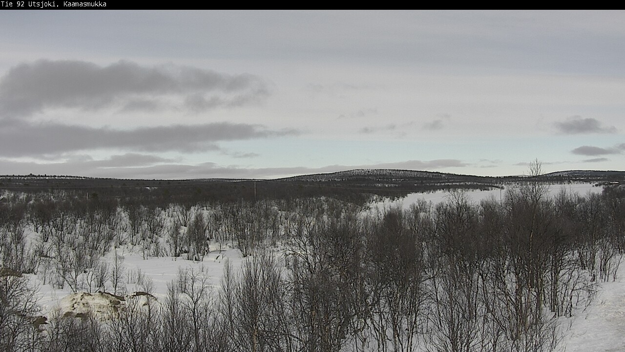 Kelikamerat Kuva Tie 92 Utsjoki, Kaamasmukka, Utsjoki, Lappi