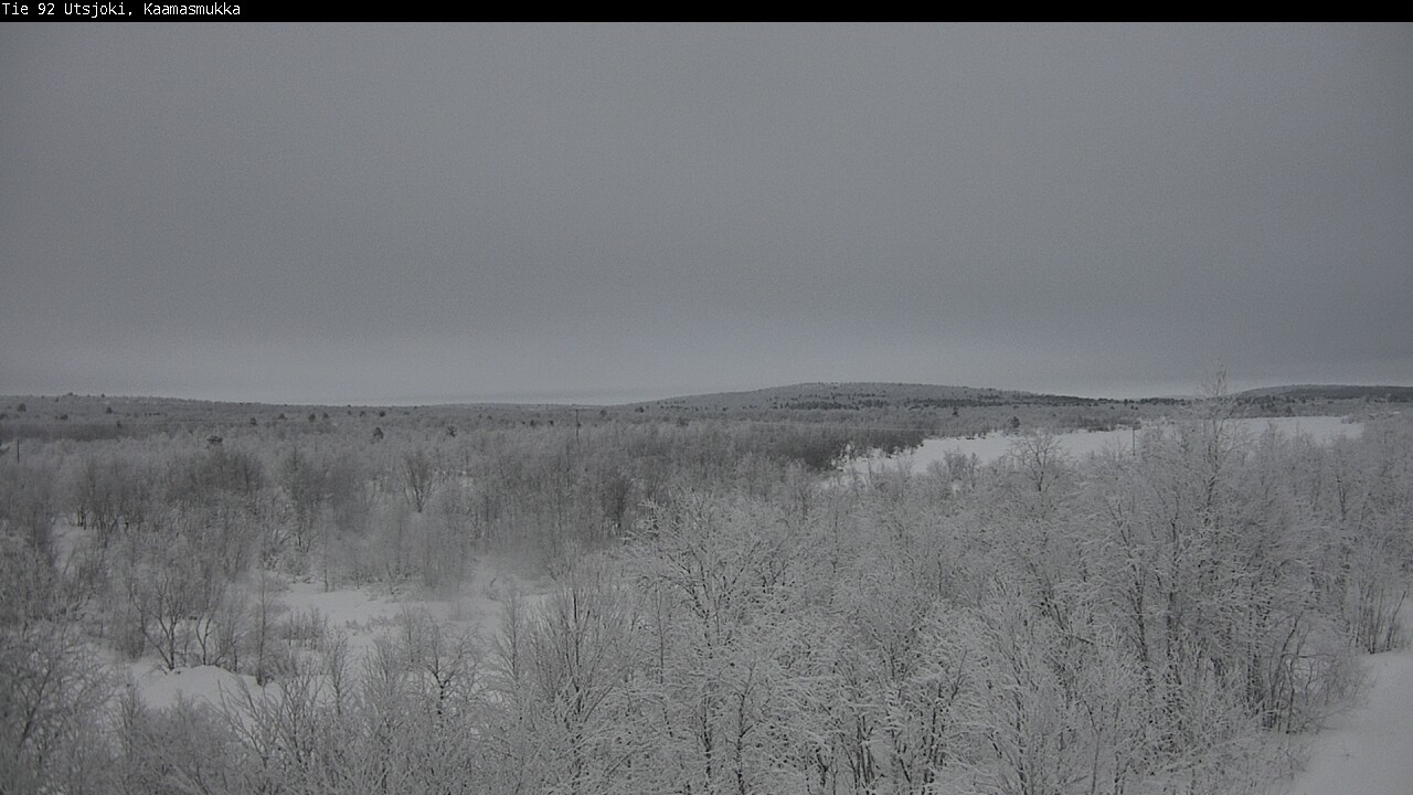 Kelikamerat Kuva Tie 92 Utsjoki, Kaamasmukka, Utsjoki, Lappi