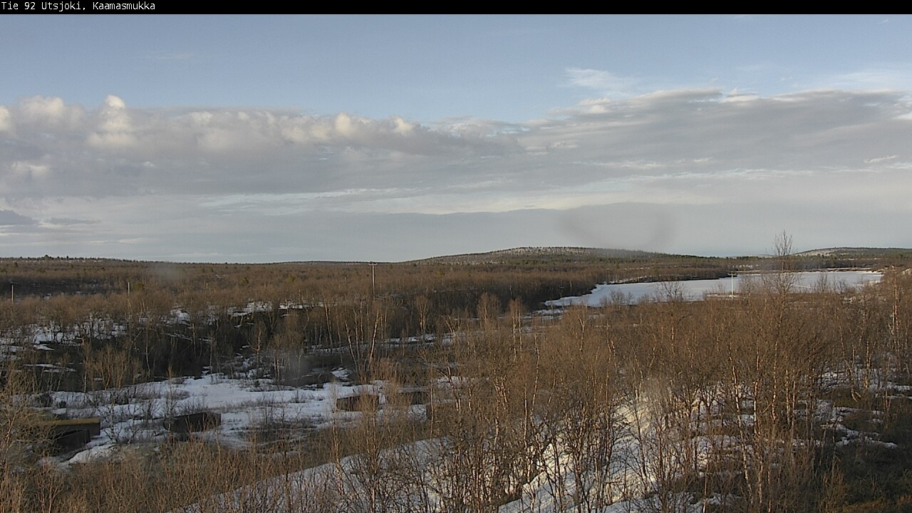 Weather Camera Image Väg 92 Utsjoki, Kaamasmukka, Utsjoki, Lappi