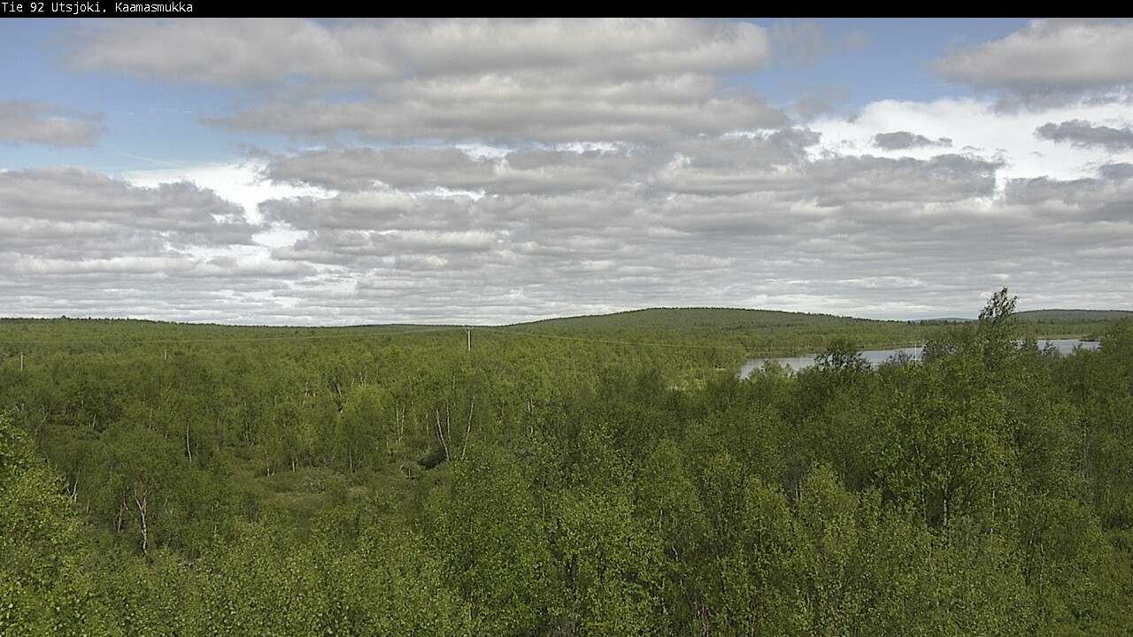 Weather Camera Image Väg 92 Utsjoki, Kaamasmukka, Utsjoki, Lappi