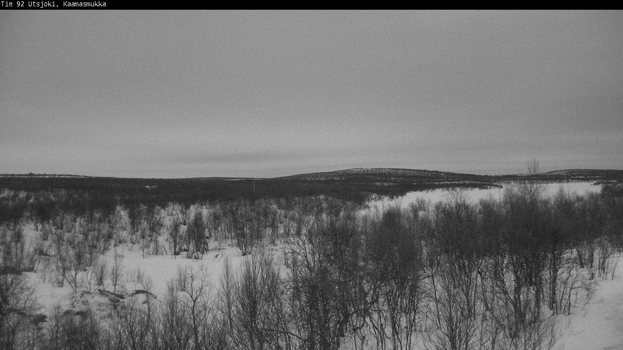 Kelikamerat Kuva Tie 92 Utsjoki, Kaamasmukka, Utsjoki, Lappi