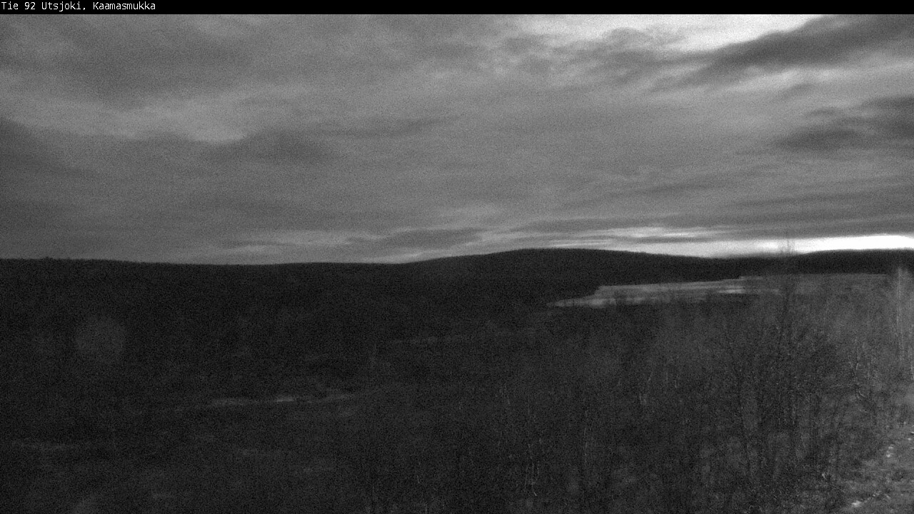Kelikamerat Kuva Tie 92 Utsjoki, Kaamasmukka, Utsjoki, Lappi