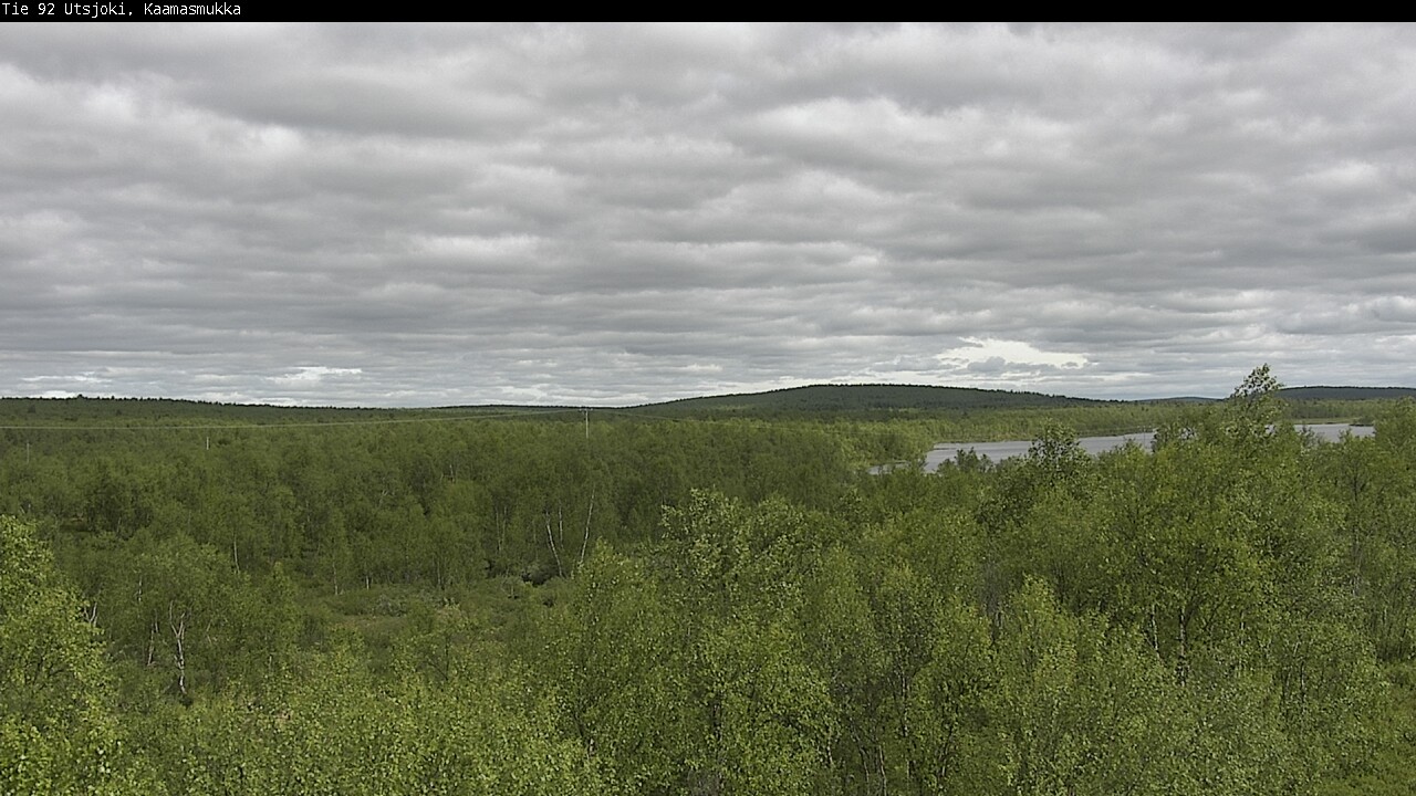 Weather Camera Image Väg 92 Utsjoki, Kaamasmukka, Utsjoki, Lappi