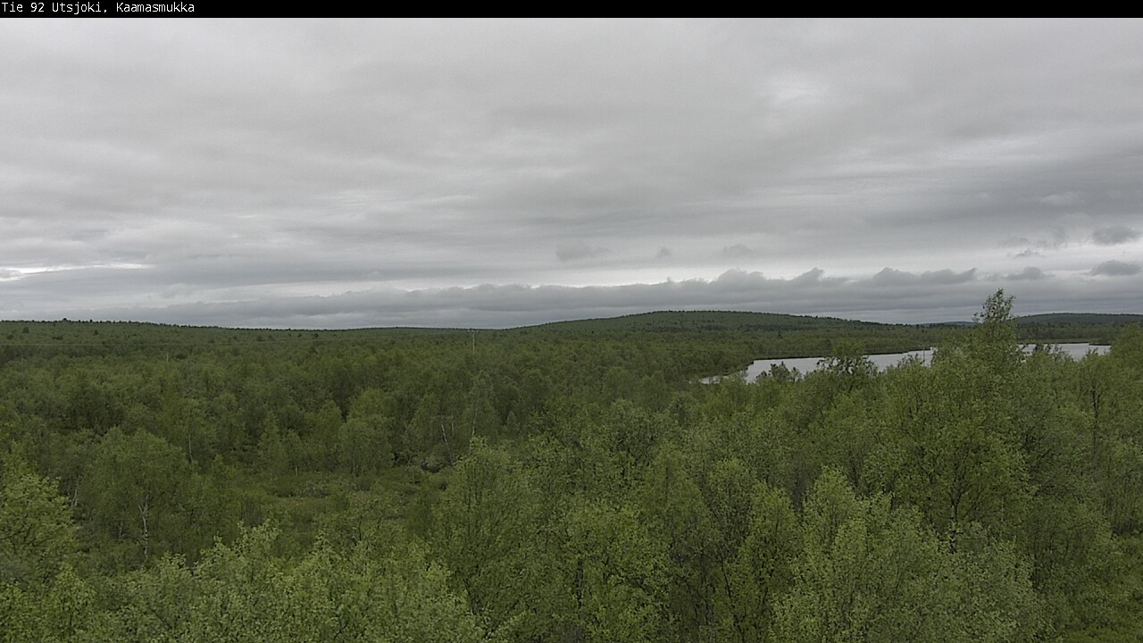 Weather Camera Image Väg 92 Utsjoki, Kaamasmukka, Utsjoki, Lappi