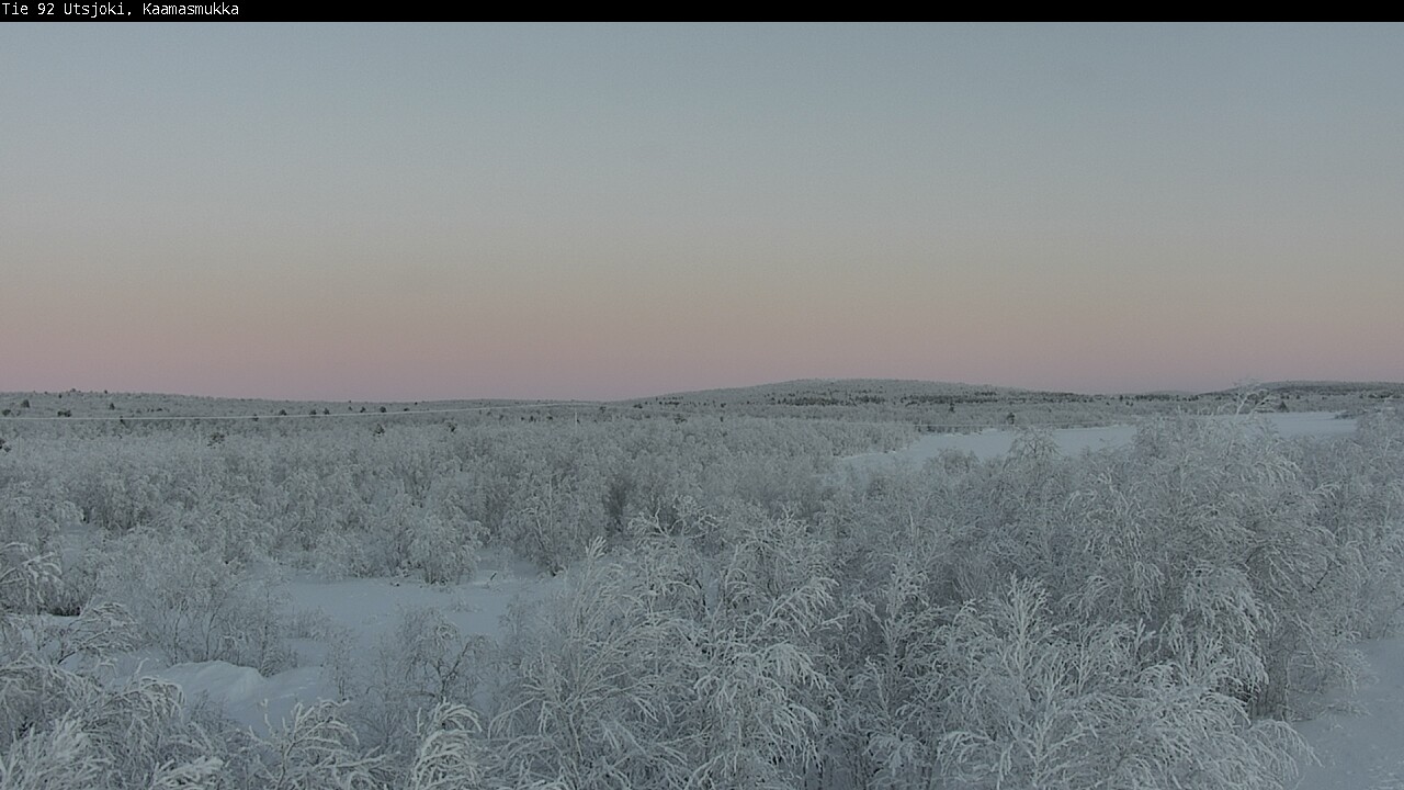 Kelikamerat Kuva Tie 92 Utsjoki, Kaamasmukka, Utsjoki, Lappi