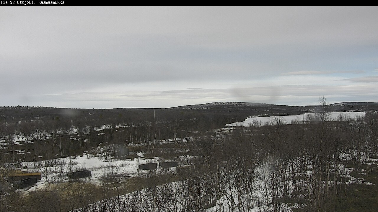 Weather Camera Image Väg 92 Utsjoki, Kaamasmukka, Utsjoki, Lappi