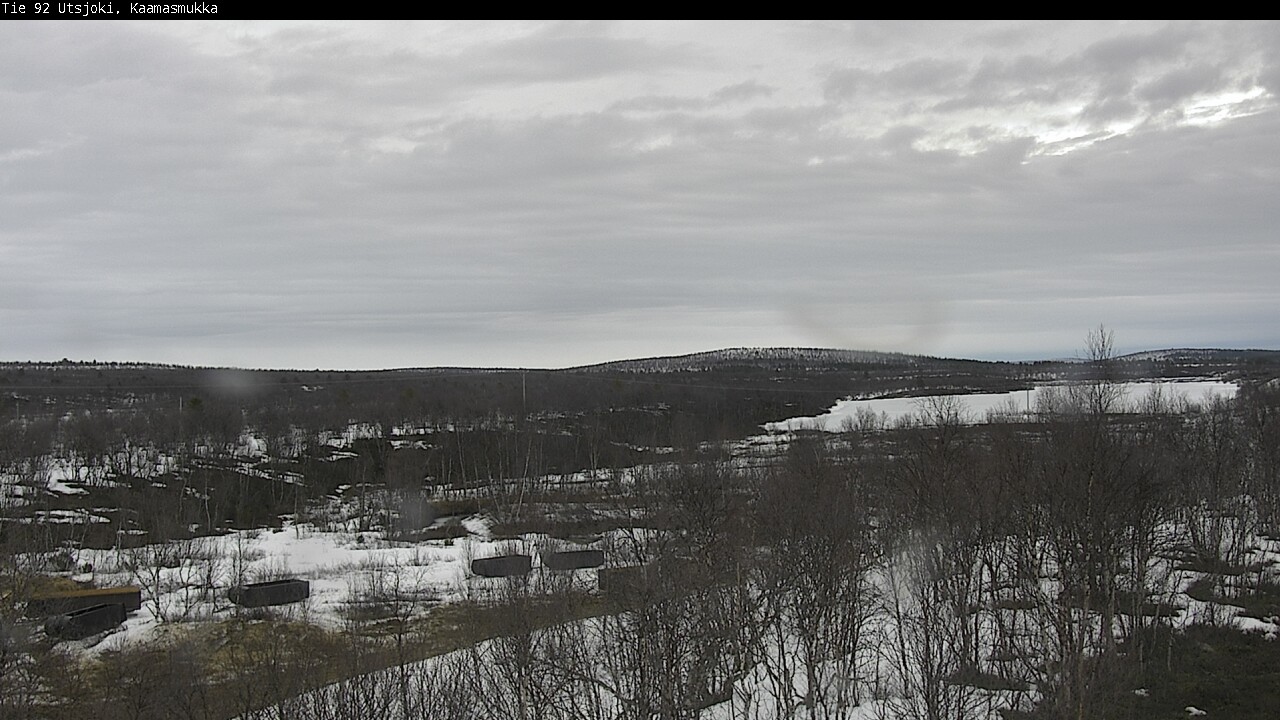 Weather Camera Image Väg 92 Utsjoki, Kaamasmukka, Utsjoki, Lappi