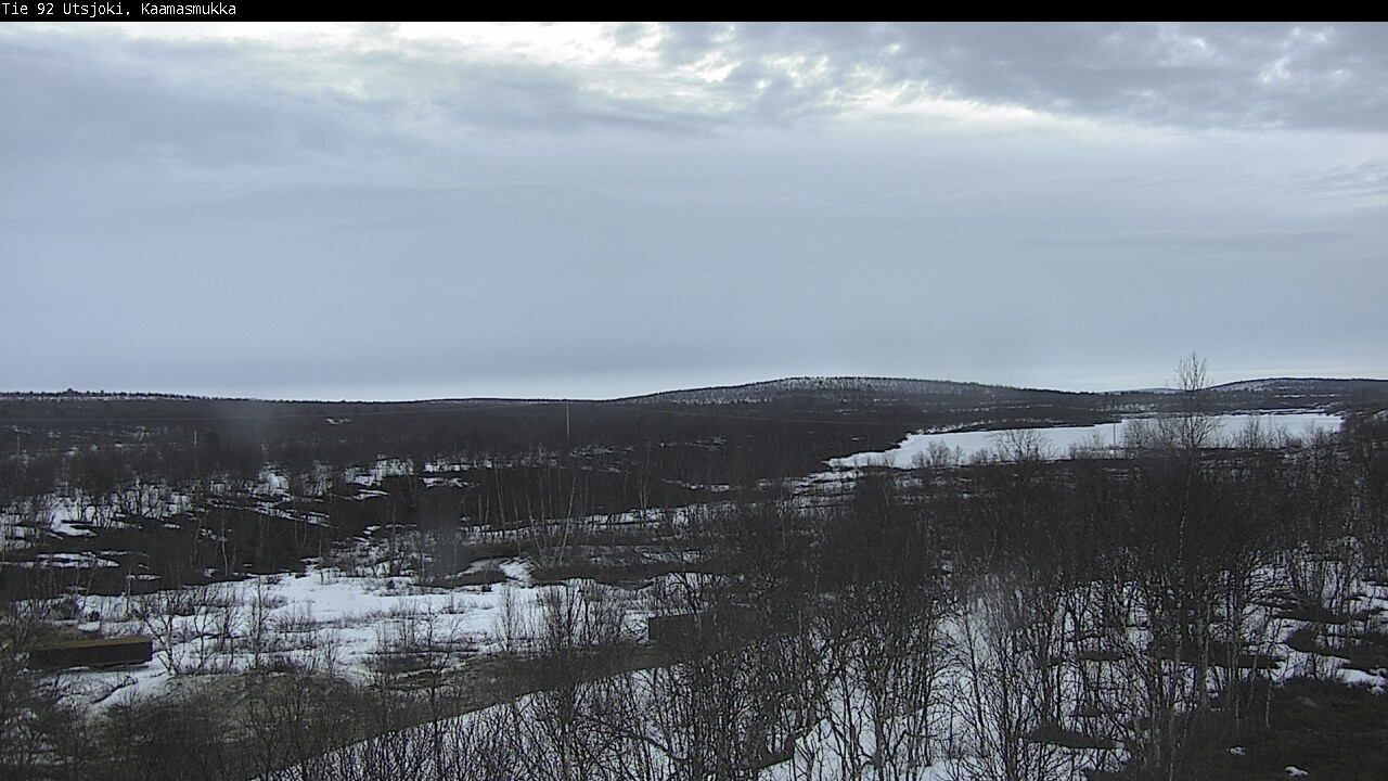 Weather Camera Image Väg 92 Utsjoki, Kaamasmukka, Utsjoki, Lappi