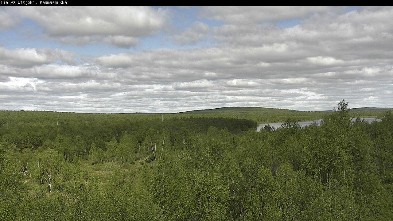 Weather Camera Image Väg 92 Utsjoki, Kaamasmukka, Utsjoki, Lappi