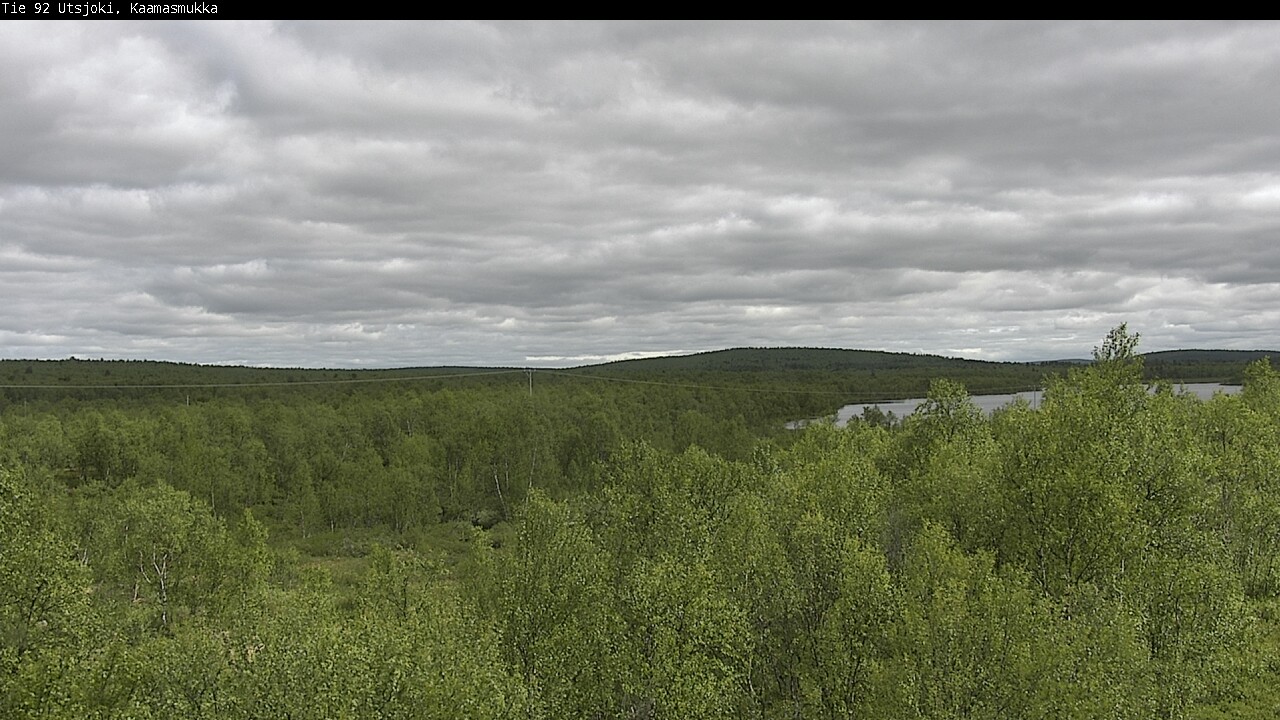 Weather Camera Image Väg 92 Utsjoki, Kaamasmukka, Utsjoki, Lappi