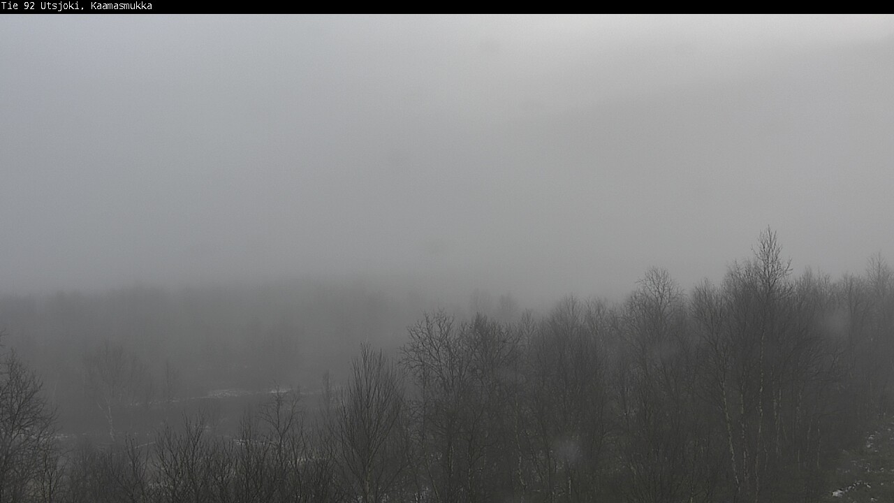 Kelikamerat Kuva Tie 92 Utsjoki, Kaamasmukka, Utsjoki, Lappi
