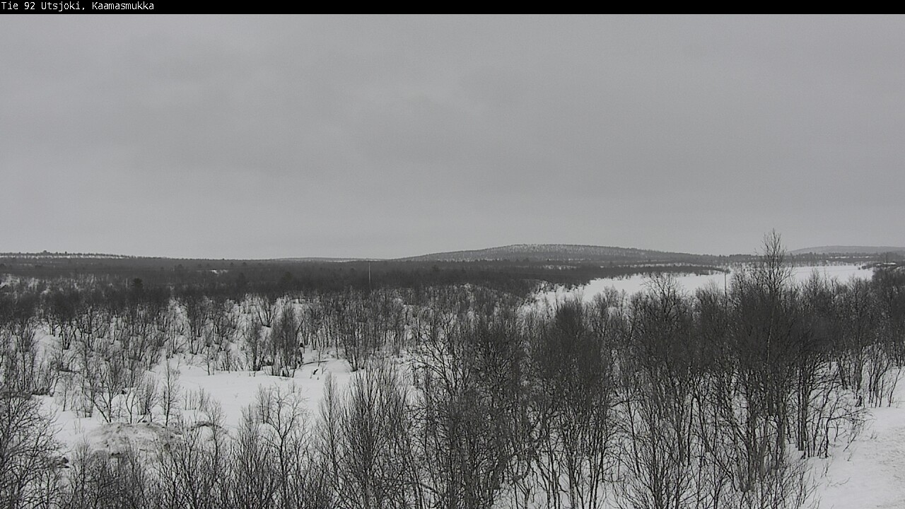 Kelikamerat Kuva Tie 92 Utsjoki, Kaamasmukka, Utsjoki, Lappi