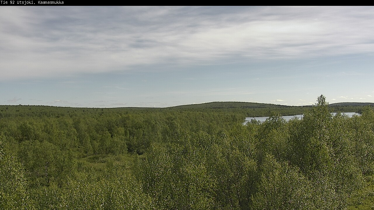 Weather Camera Image Väg 92 Utsjoki, Kaamasmukka, Utsjoki, Lappi