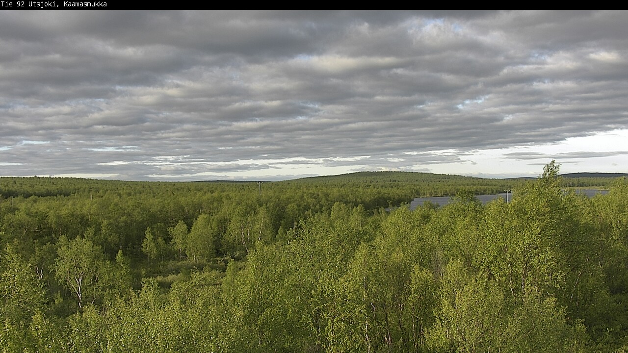 Weather Camera Image Väg 92 Utsjoki, Kaamasmukka, Utsjoki, Lappi