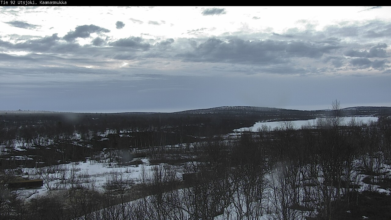 Weather Camera Image Väg 92 Utsjoki, Kaamasmukka, Utsjoki, Lappi