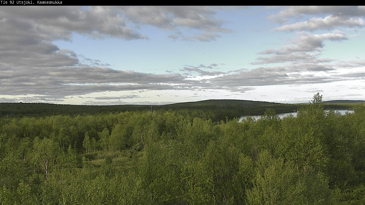 Weather Camera Image Väg 92 Utsjoki, Kaamasmukka, Utsjoki, Lappi