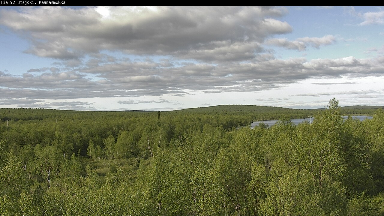 Weather Camera Image Väg 92 Utsjoki, Kaamasmukka, Utsjoki, Lappi