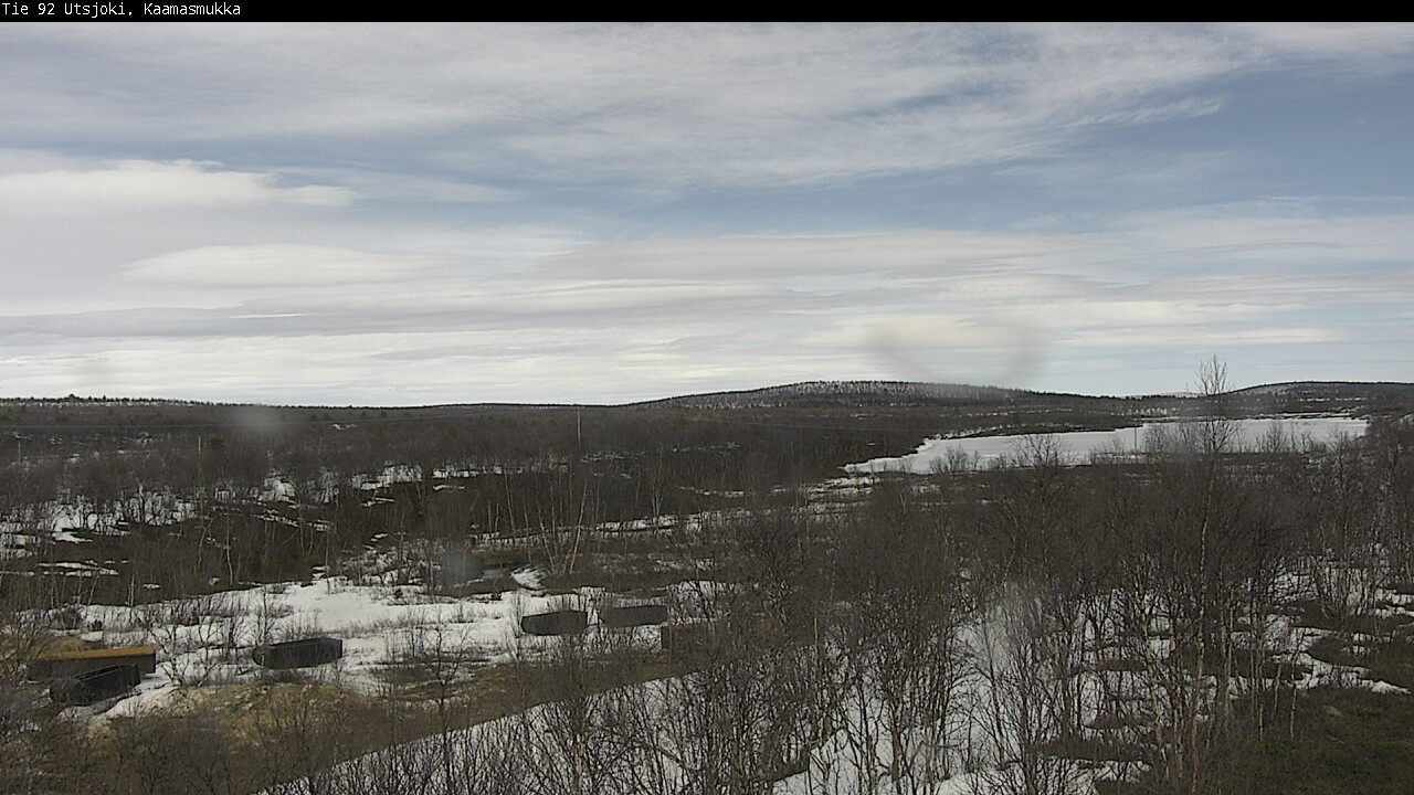 Weather Camera Image Väg 92 Utsjoki, Kaamasmukka, Utsjoki, Lappi