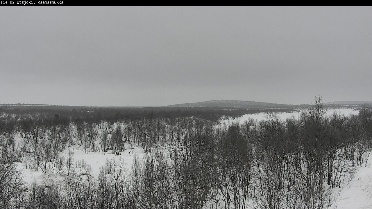 Kelikamerat Kuva Tie 92 Utsjoki, Kaamasmukka, Utsjoki, Lappi