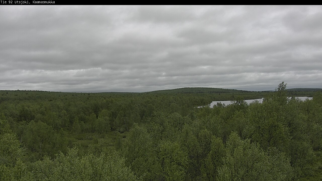 Weather Camera Image Road 92 Utsjoki, Kaamasmukka, Utsjoki, Lappi