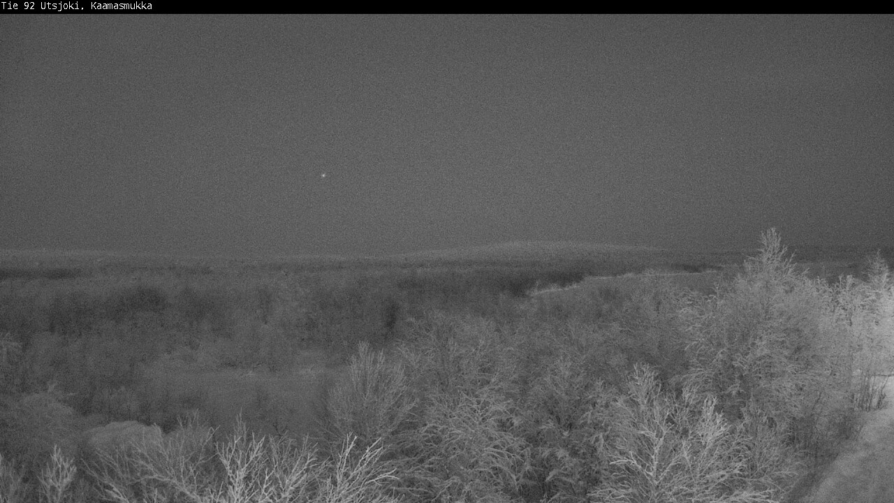 Weather Camera Image Väg 92 Utsjoki, Kaamasmukka, Utsjoki, Lappi