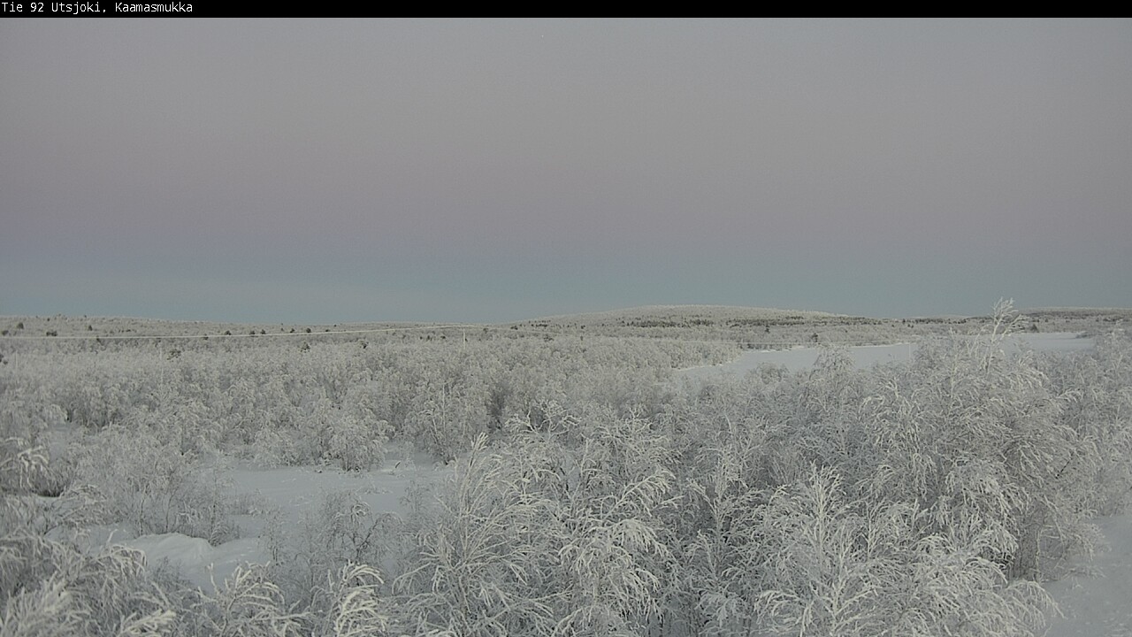 Kelikamerat Kuva Tie 92 Utsjoki, Kaamasmukka, Utsjoki, Lappi