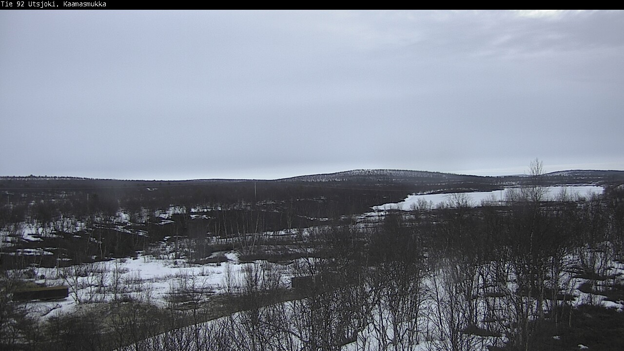 Weather Camera Image Väg 92 Utsjoki, Kaamasmukka, Utsjoki, Lappi