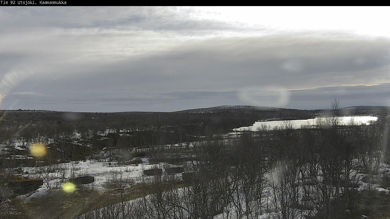 Weather Camera Image Väg 92 Utsjoki, Kaamasmukka, Utsjoki, Lappi