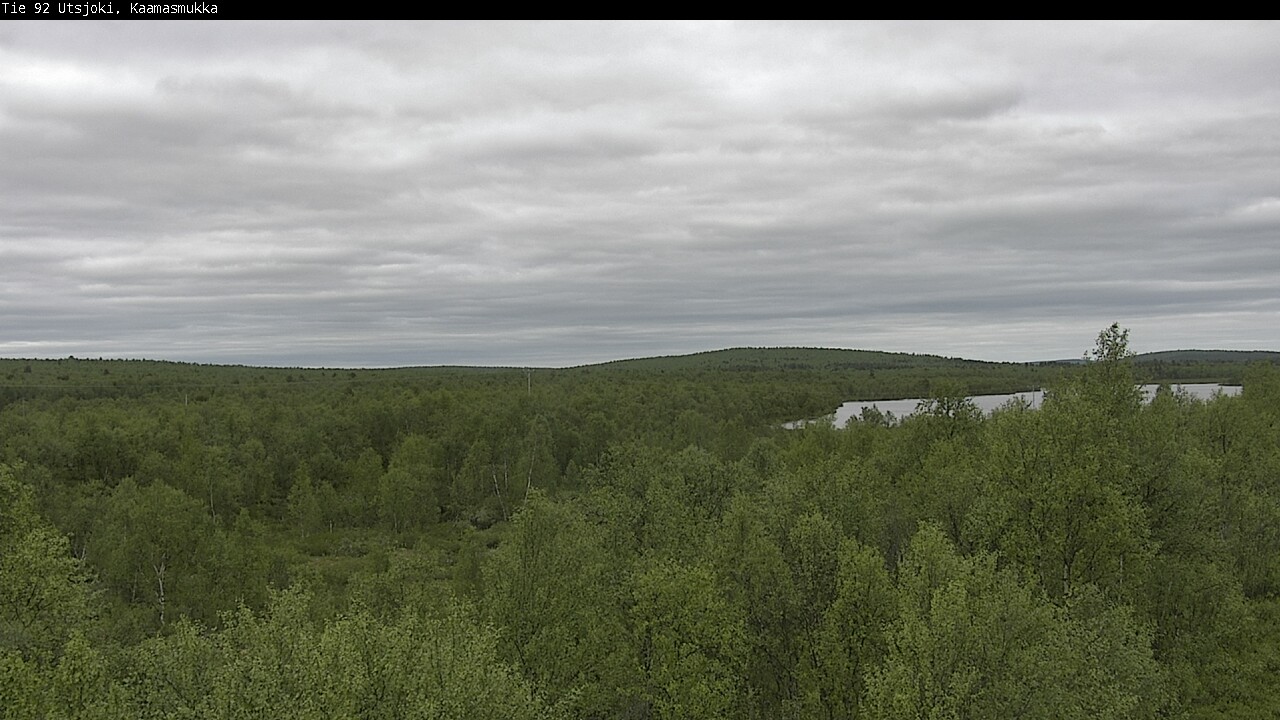 Kelikamerat Kuva Tie 92 Utsjoki, Kaamasmukka, Utsjoki, Lappi