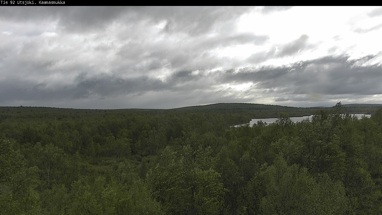 Weather Camera Image Road 92 Utsjoki, Kaamasmukka, Utsjoki, Lappi