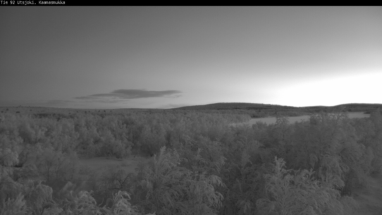 Kelikamerat Kuva Tie 92 Utsjoki, Kaamasmukka, Utsjoki, Lappi