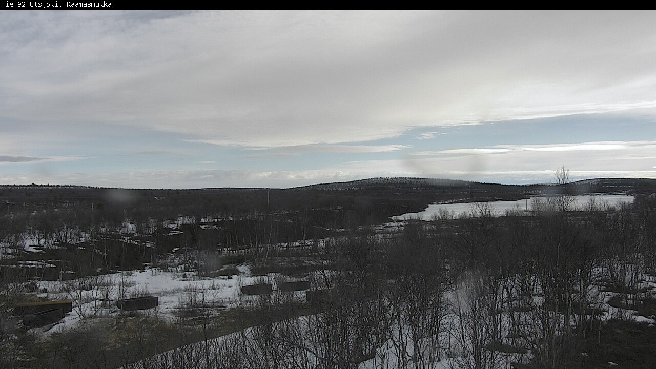 Weather Camera Image Väg 92 Utsjoki, Kaamasmukka, Utsjoki, Lappi