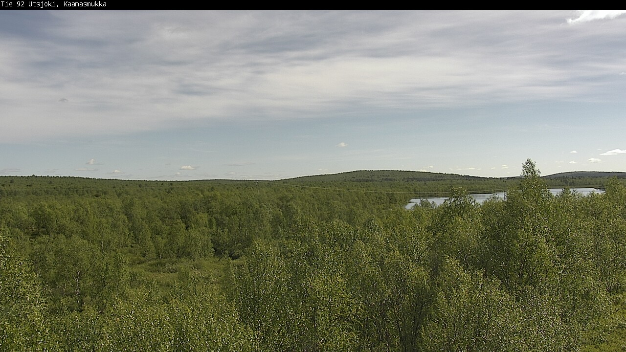Weather Camera Image Väg 92 Utsjoki, Kaamasmukka, Utsjoki, Lappi