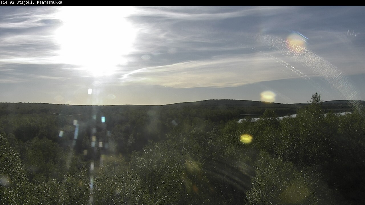 Weather Camera Image Väg 92 Utsjoki, Kaamasmukka, Utsjoki, Lappi