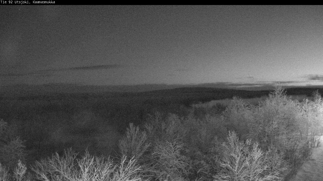 Weather Camera Image Road 92 Utsjoki, Kaamasmukka, Utsjoki, Lappi