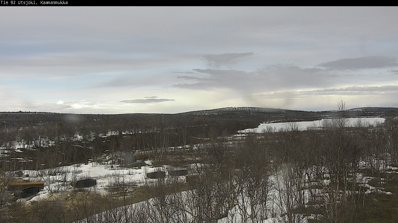 Weather Camera Image Väg 92 Utsjoki, Kaamasmukka, Utsjoki, Lappi